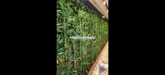 Bambous semi artificielle disponible  avec le pot