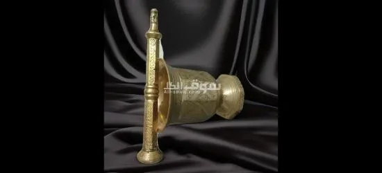 قطعة نحاسية ناذرة(مهراز مغربي )