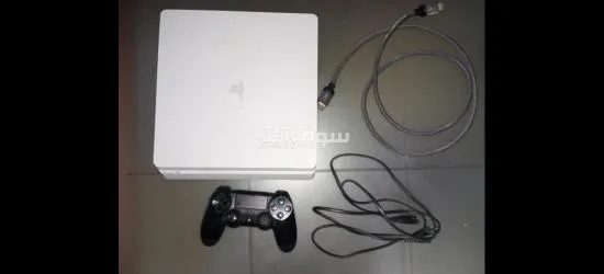 PS4 slim blanche