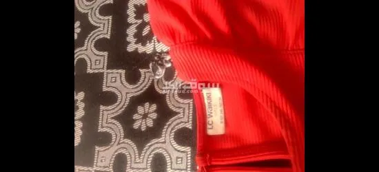 ****وة للبنات حمراء  ب جديد من   للبيع بسعر 100 درهمص   lc waicikki