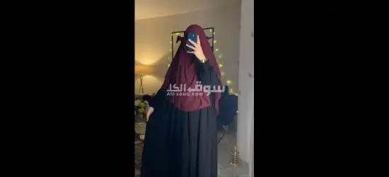 الخمار الاندنوسي طبقتين بالمظلة - 4